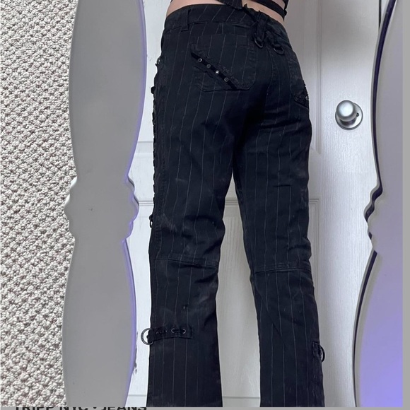 TRIPP NYC PINSTRIPE PANTS - Picture 4 of 4